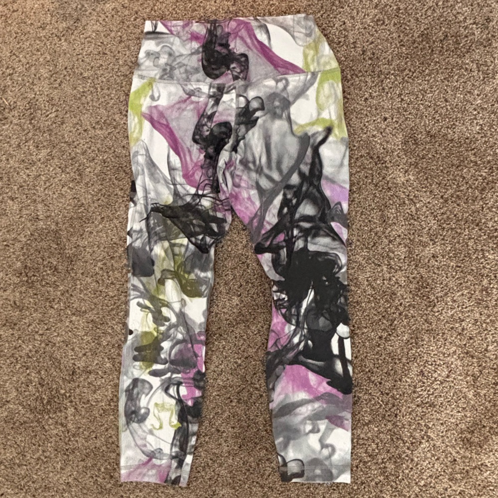Lululemon Women’s Abstract Patterned Leggings Sz … - image 2